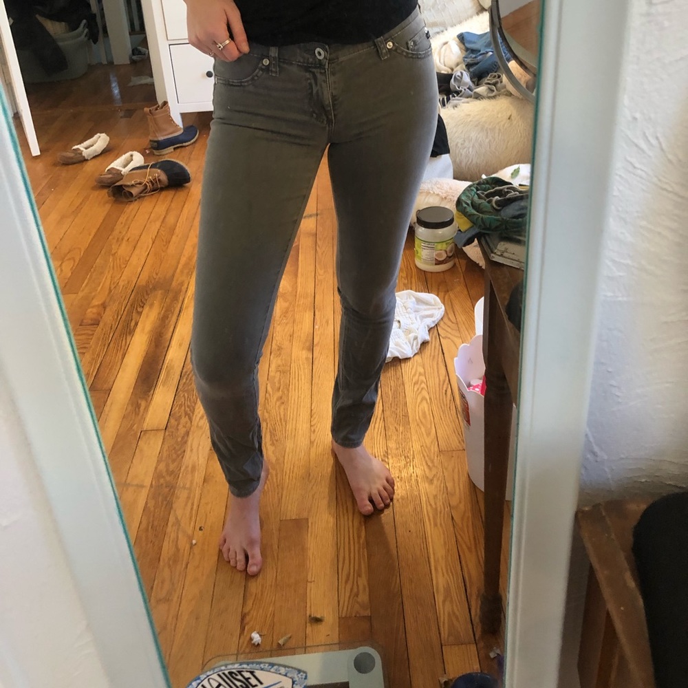 Adriano goldschmied gray jeans skinny jegging